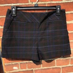 Plaid shorts